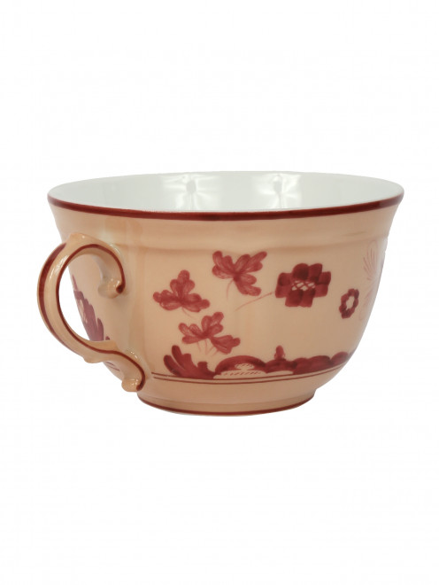 Чайная чашка с узором Ginori 1735 - Обтравка1