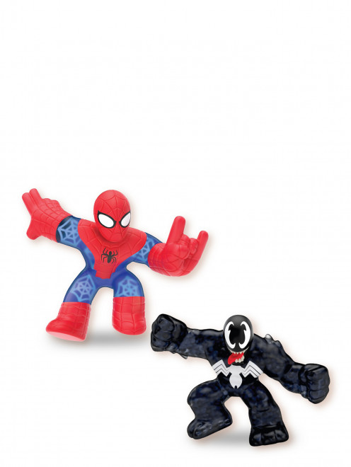 Гуджитсу Игровой набор тянущихся фигурок Человек-Паук и Веном Марвел, 30 х 6 х 27 см GooJitZu - Общий вид