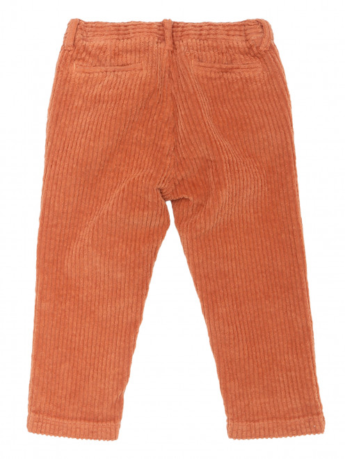 Вельветовые брюки с карманами Il Gufo - Обтравка1