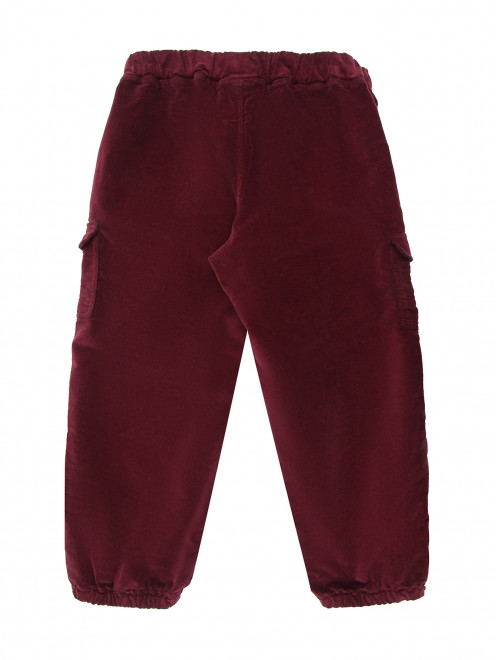 Однотонные брюки с карманами Aletta - Обтравка1