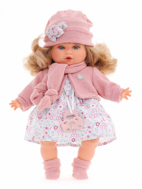  Кукла озвученная Марисела в розовом, 30 см, плачет не определена Juan Antonio - Общий вид