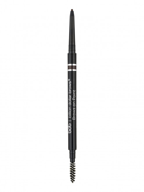 Ультратонкий водостойкий карандаш для бровей Brows on Point, серо-коричневый Billion Dollar Brows - Общий вид