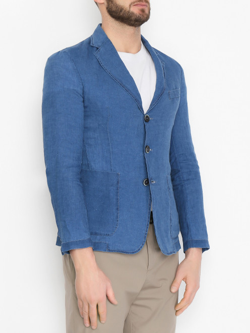 Пиджак изо льна с накладными карманами  Barena - МодельВерхНиз