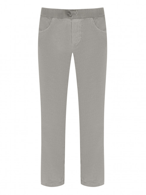 Утепленные вельветовые брюки Il Gufo - Общий вид
