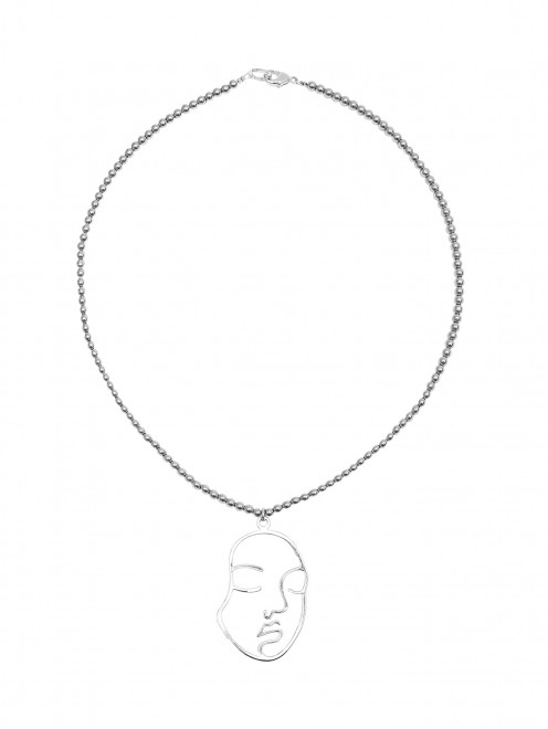 Ожерелье из металла с подвеской Anna Slavutina - Общий вид