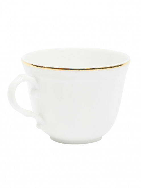 Чашка для кофе с золотой окантовкой 6.5 x 5.5 Ginori 1735 - Обтравка1