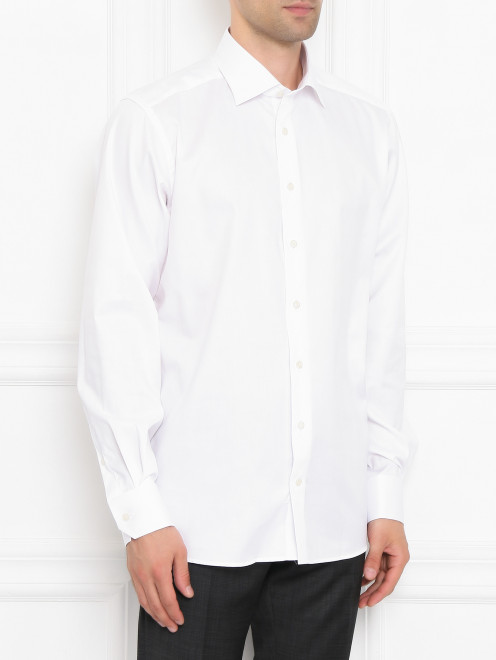 Базовая рубашка из хлопка Eton - МодельВерхНиз