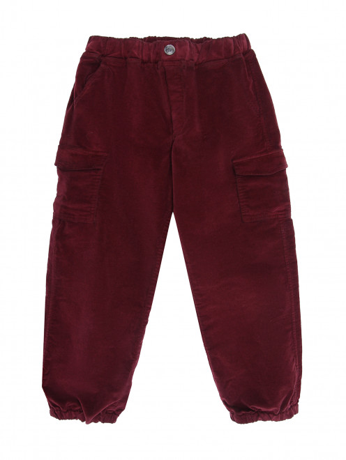 Однотонные брюки с карманами Aletta - Общий вид